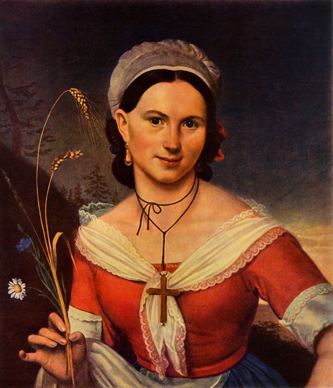 K. A. Telesheva táncos portréja, 1828, 1965. alkotó: Orest Adamovich Kiprensky