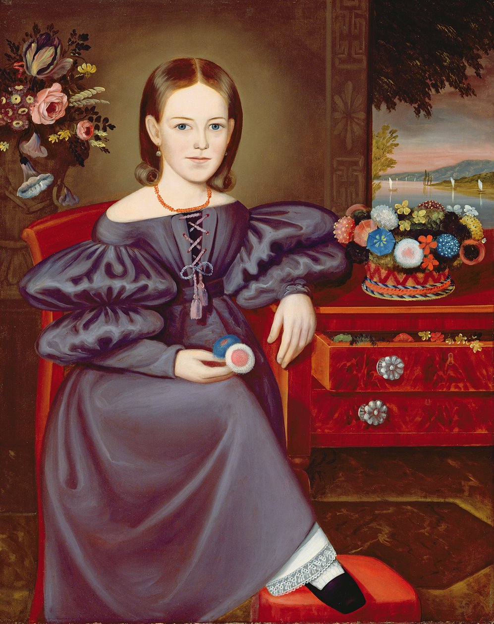 Miss Tweedy, Brooklyn, 1845 körül alkotó: Orlando I. Bears
