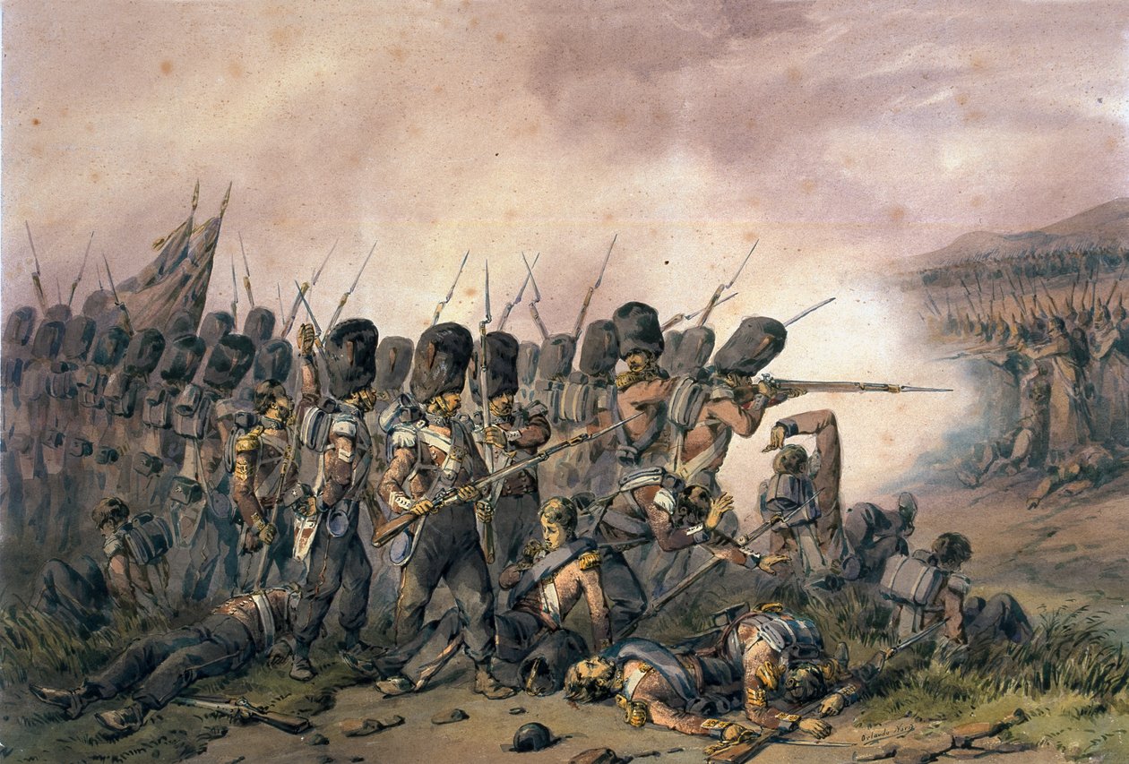 Almai csata, 1854. szeptember 20 alkotó: Orlando Norie