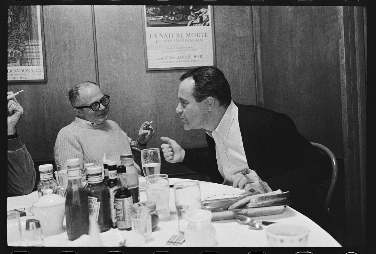 Billy Wilder és Jack Lemmon a "The Fortune Cookie" forgatásán alkotó: Orlando Suero