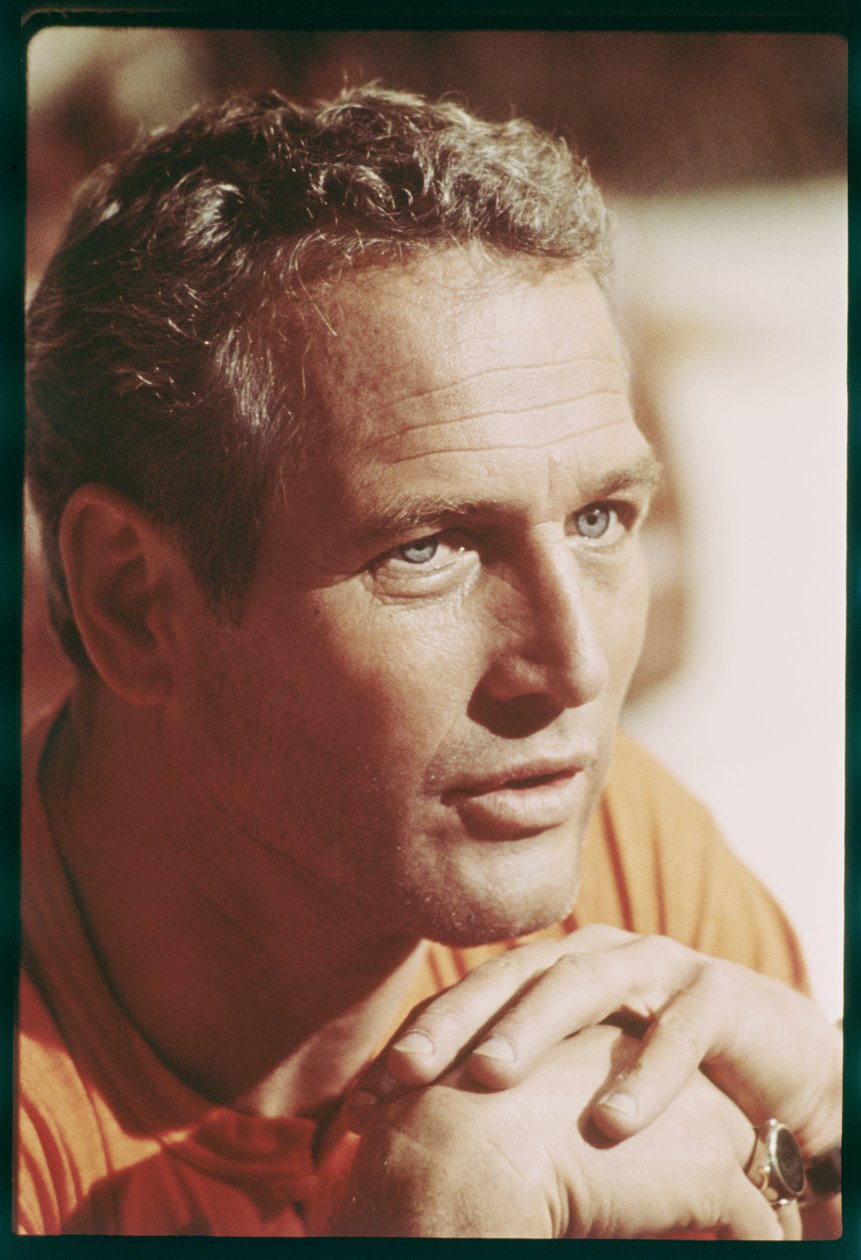 Paul Newman a The Towering Inferno forgatásán alkotó: Orlando Suero
