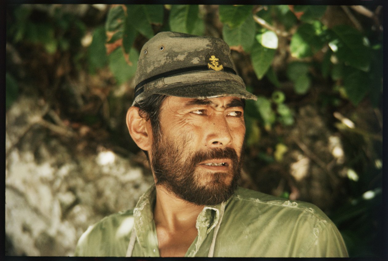 Toshiro Mifune a Hell in the Pacific forgatásán alkotó: Orlando Suero