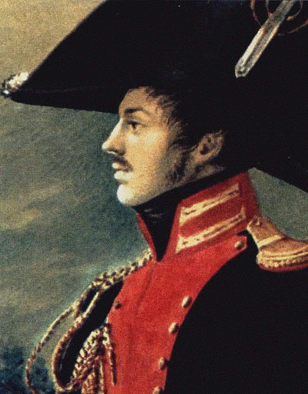 Pavel Ivanovics Pestel portréja 1793-1826 Részlet, 1813 alkotó: Orlowski
