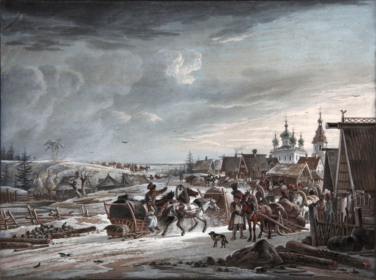 Tél”, 1825. alkotó: Orlowski