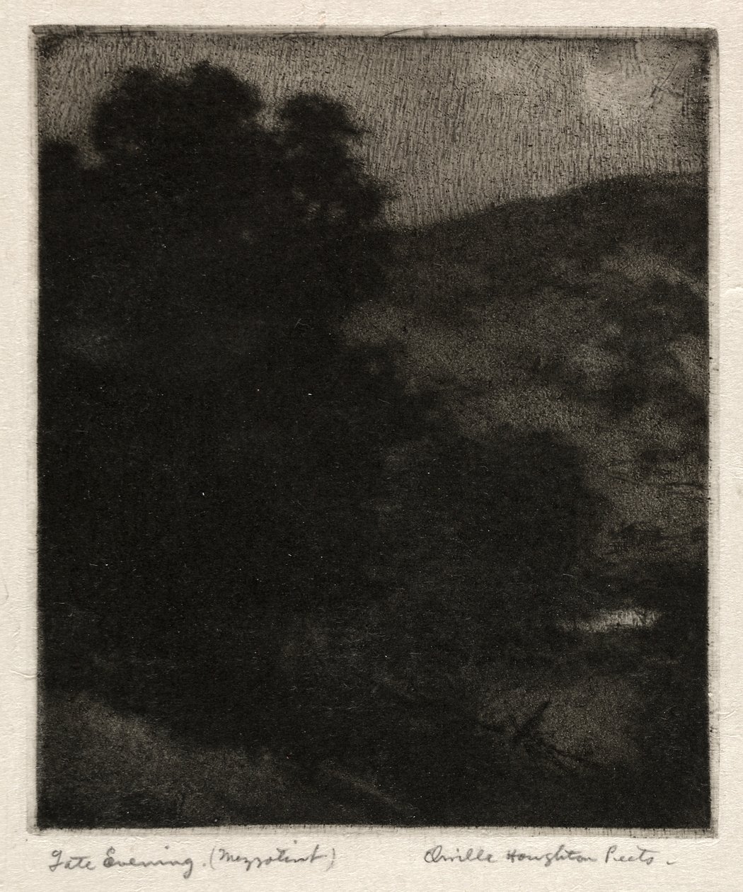 Késő este alkotó: Orville Houghton Peets