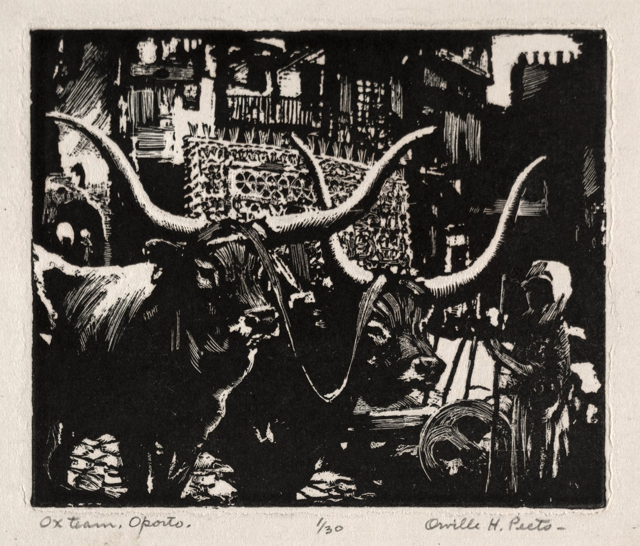 Ox Team, Porto alkotó: Orville Houghton Peets