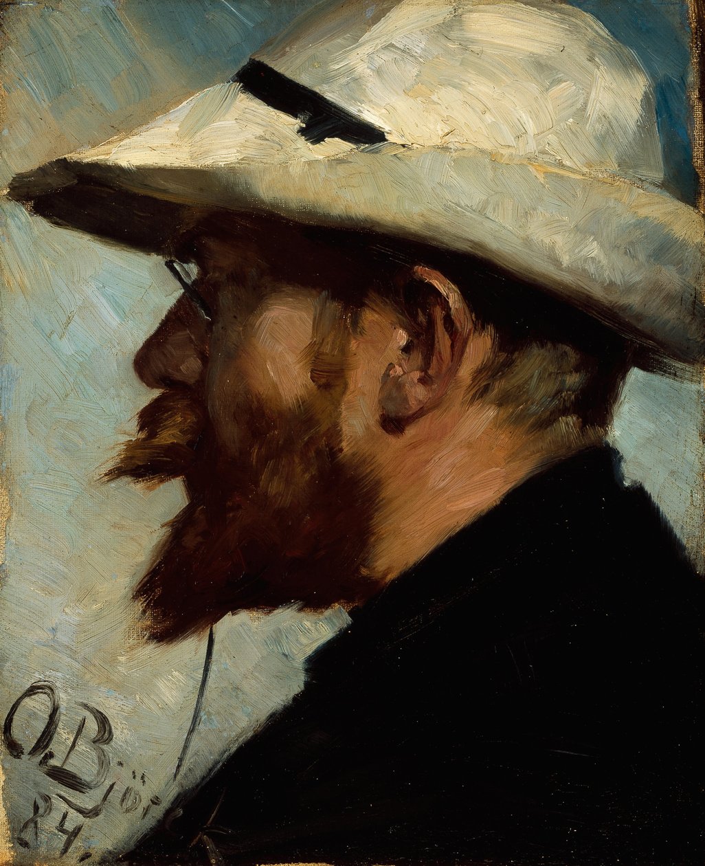 P.S. Krøyer alkotó: Oscar Gustaf Bjorck
