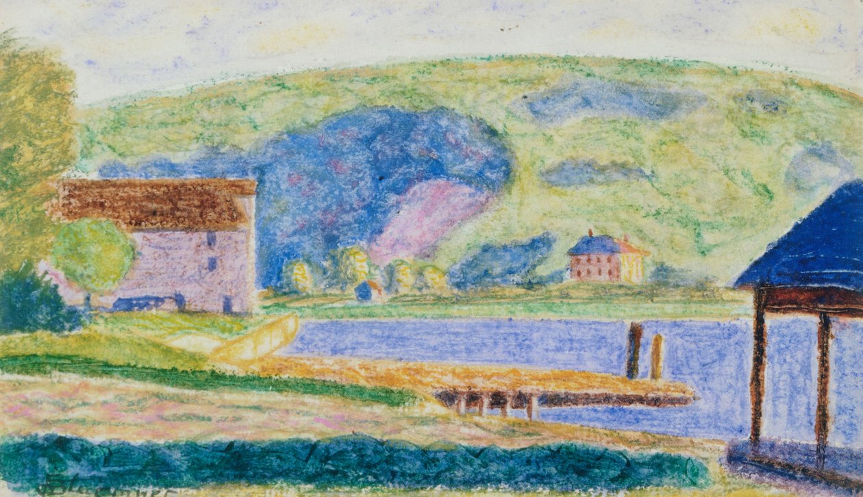 Cold Spring Harbor alkotó: Oscar Florianus Bluemner
