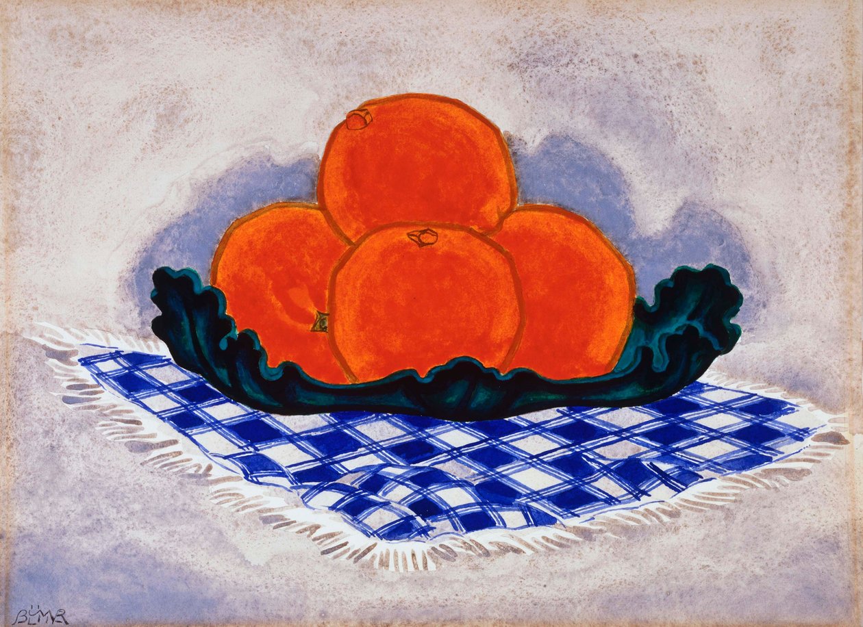 Narancs alkotó: Oscar Florianus Bluemner