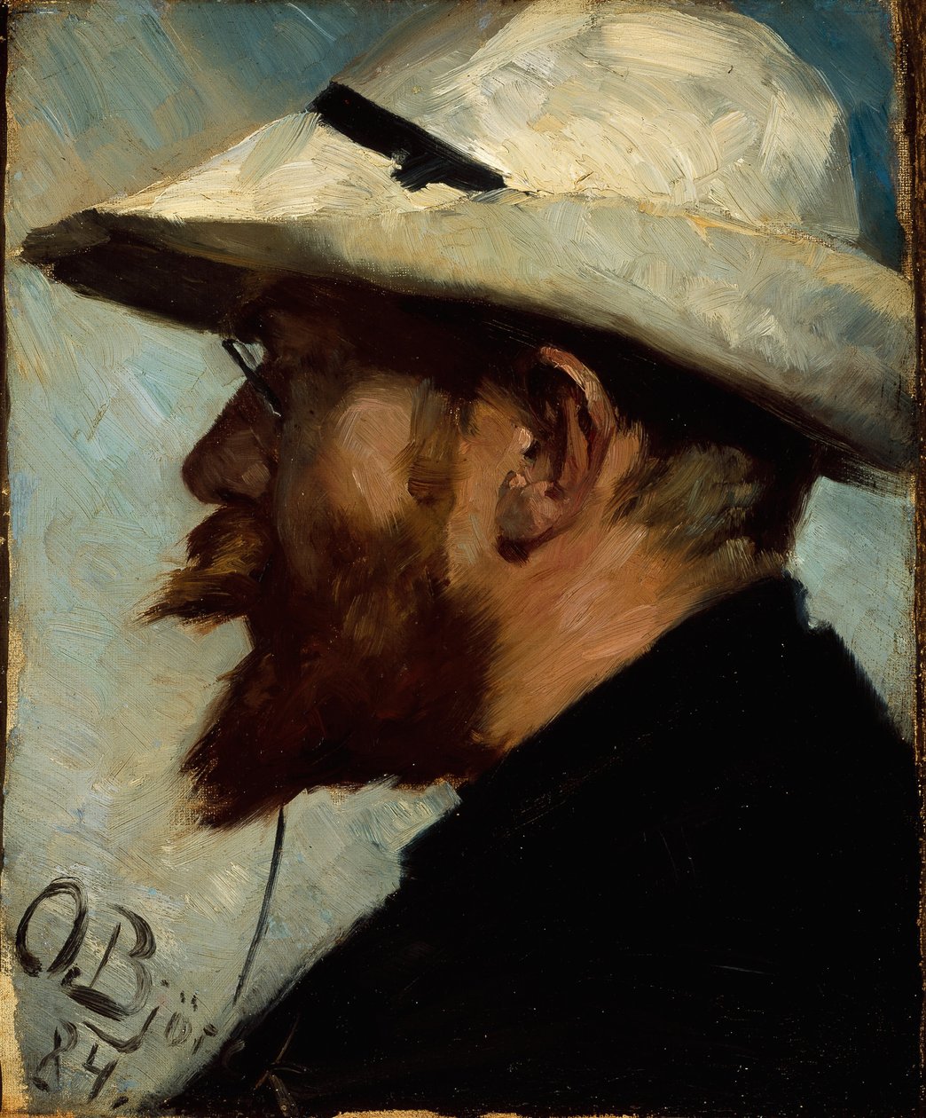 P.S. Krøyer alkotó: Oscar Gustaf Bjorck