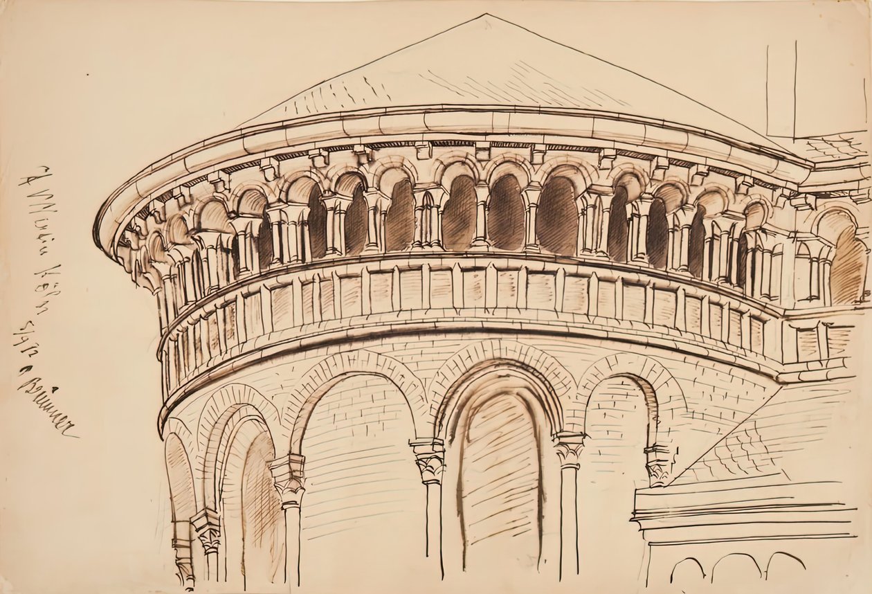 Szent Márton, Köln, 1892. alkotó: Oscar Bluemner