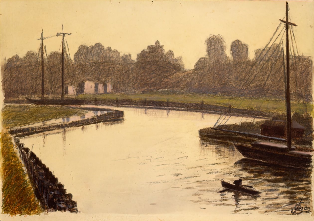 Név nélkül, 1902. alkotó: Oscar Bluemner