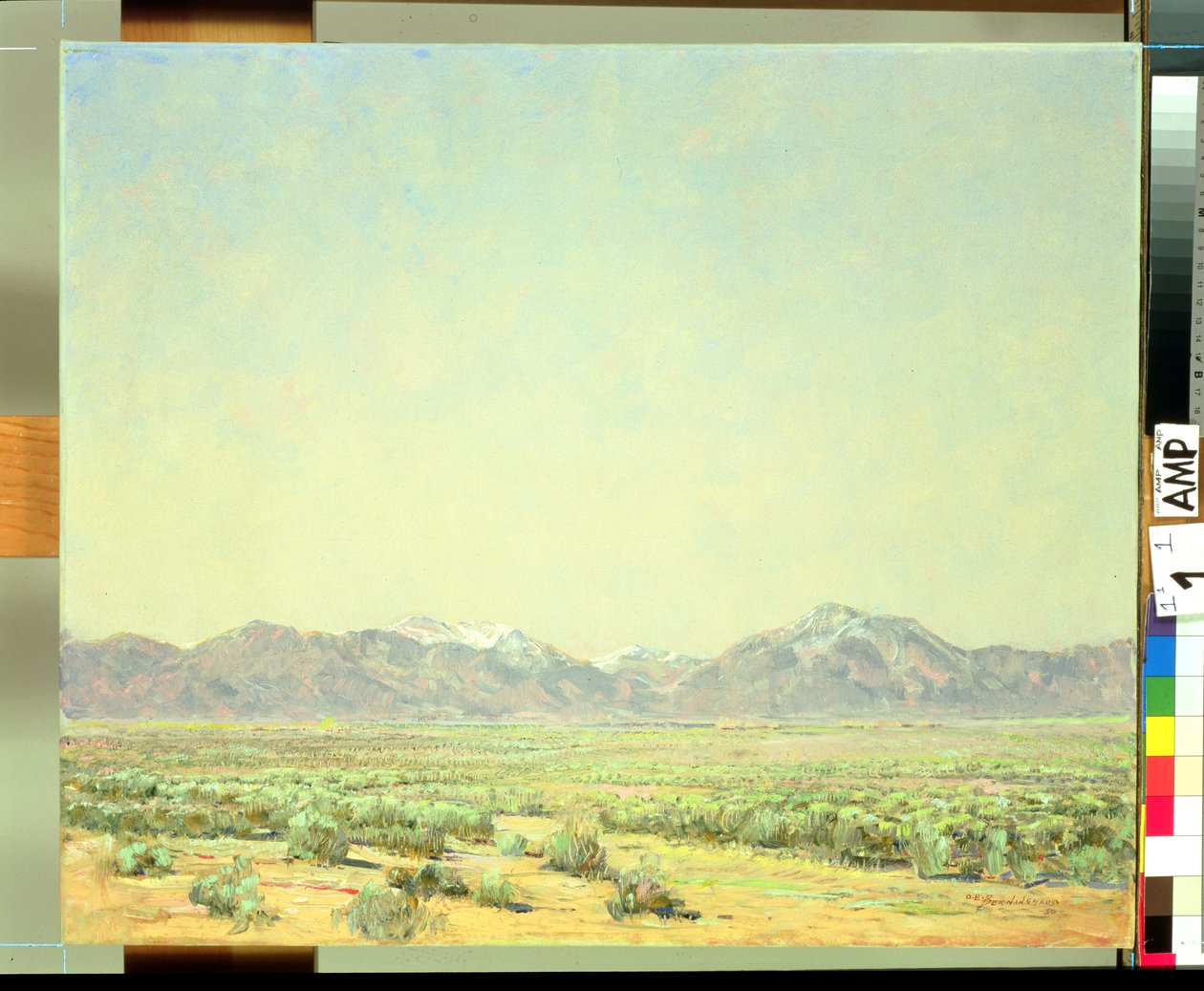 Taos-völgy alkotó: Oscar Edward Berninghaus