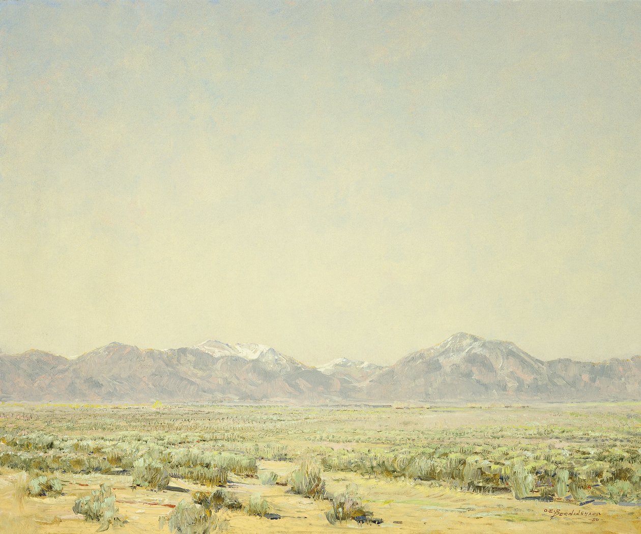 Taos-völgy alkotó: Oscar Edward Berninghaus