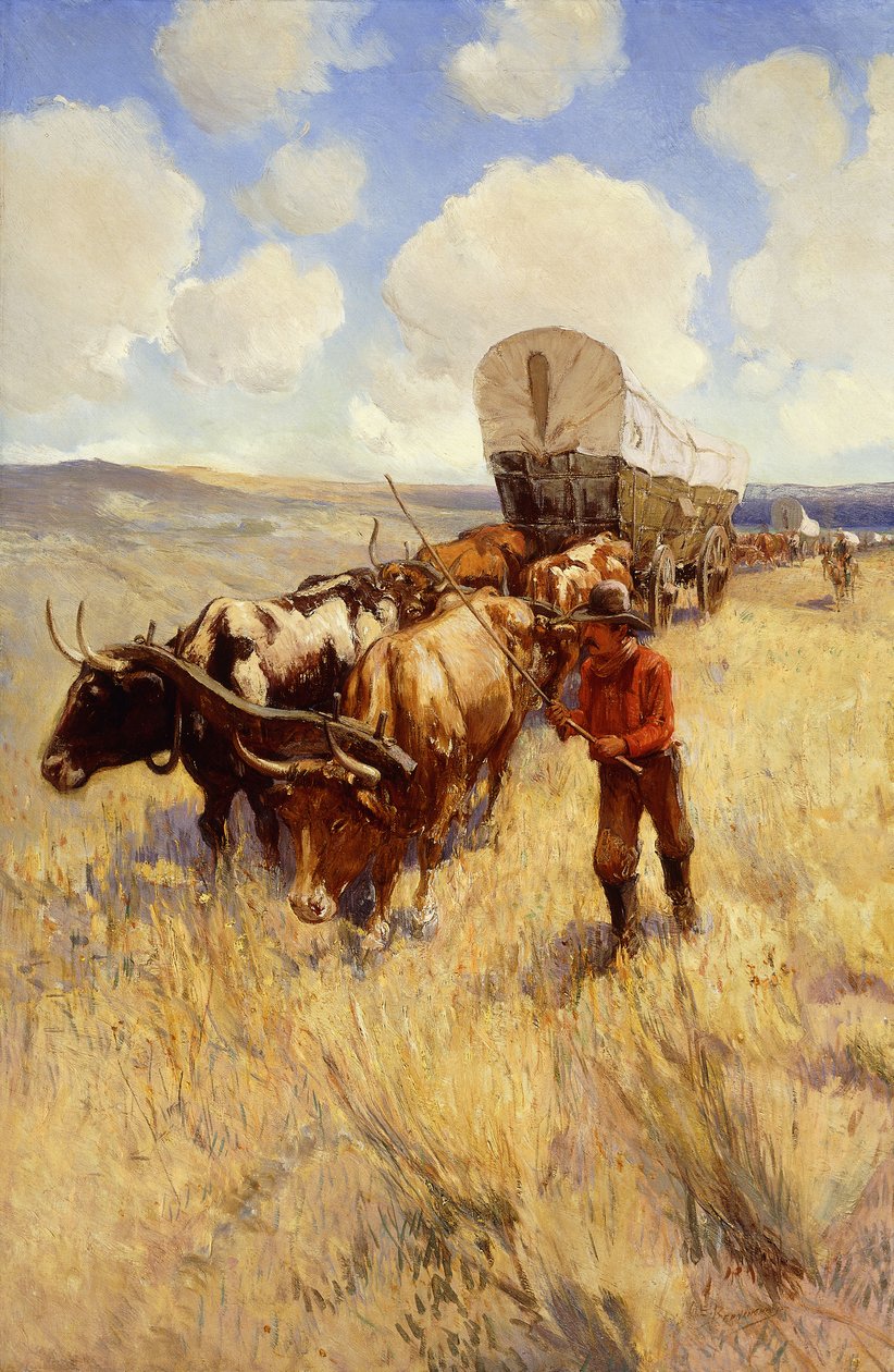 Kocsivonat alkotó: Oscar Edward Berninghaus