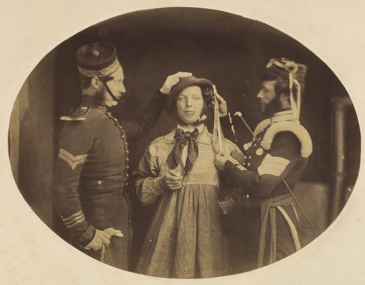 Hazája reménysége, 1855. alkotó: Oscar Gustav Rejlander