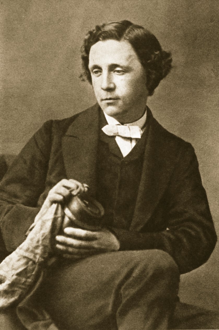 Lewis Carroll portréja, 1863. március 28. (szépia fotó) alkotó: Oscar Gustav Rejlander