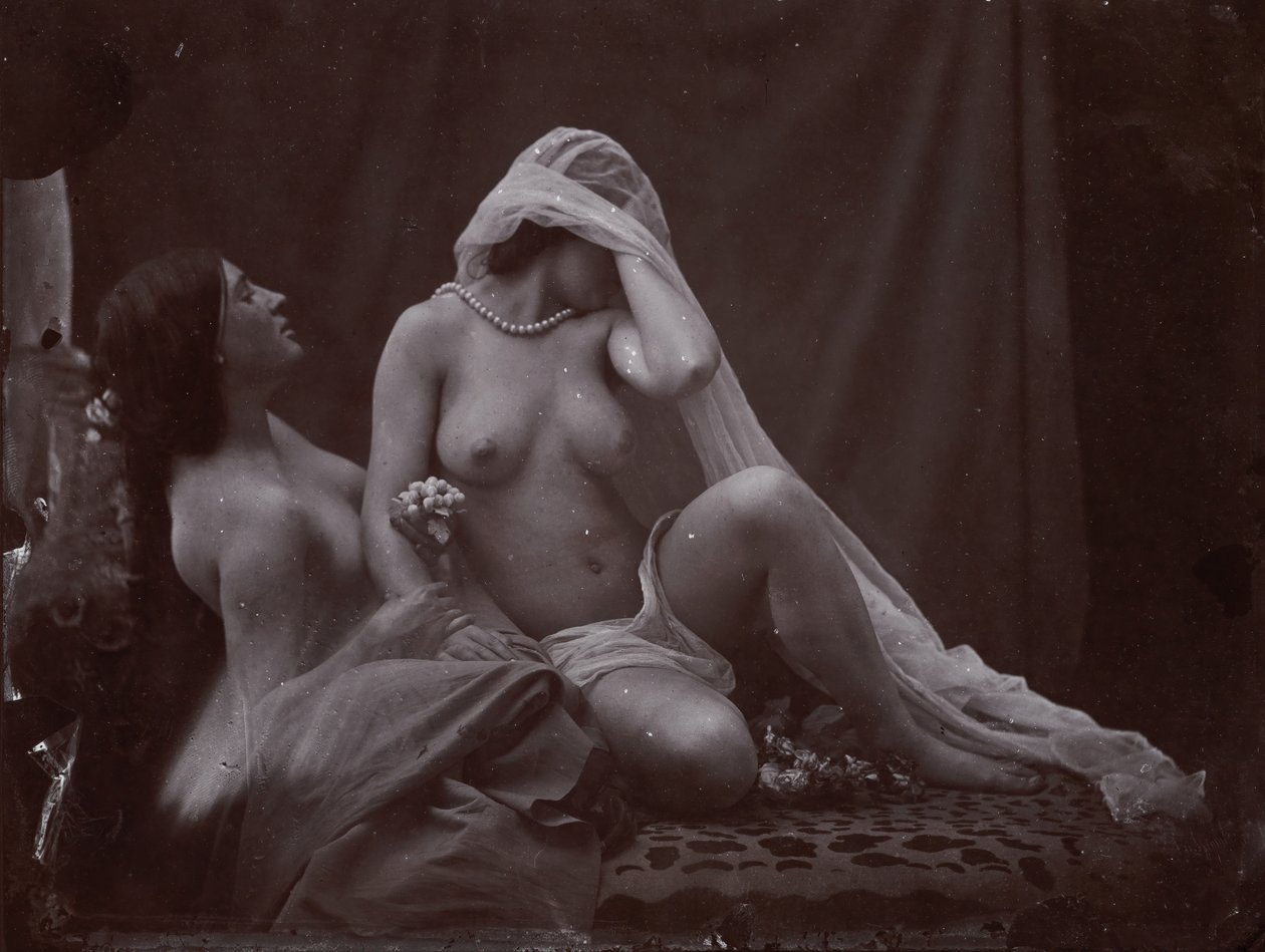 [Study for Two Ways of Life], kb. 1857, nyomtatva 1987. alkotó: Oscar Gustav Rejlander