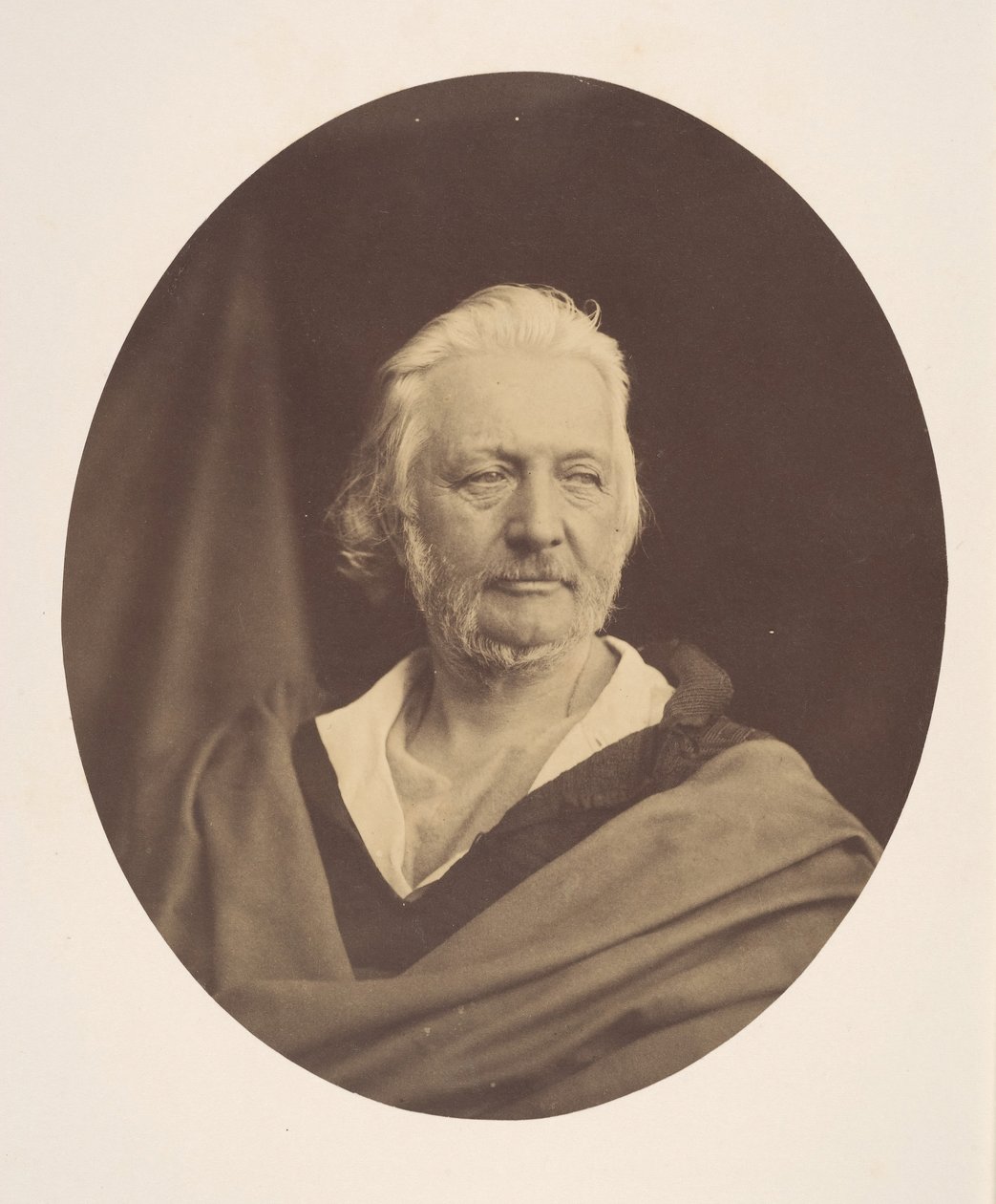 Tanulmány egy fejről, 1857. alkotó: Oscar Gustav Rejlander