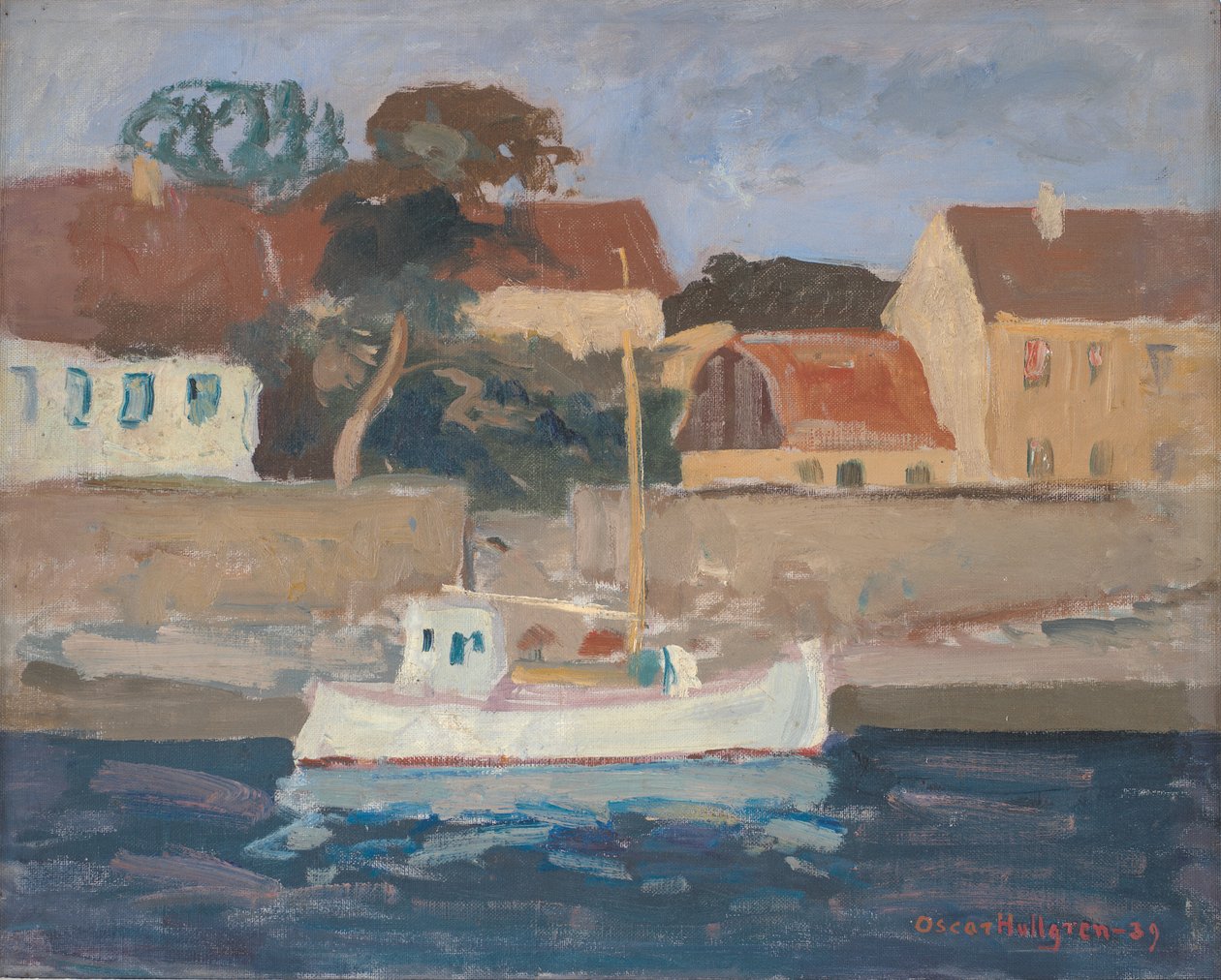 Éjszaka, Christiansø alkotó: Oscar Hullgren