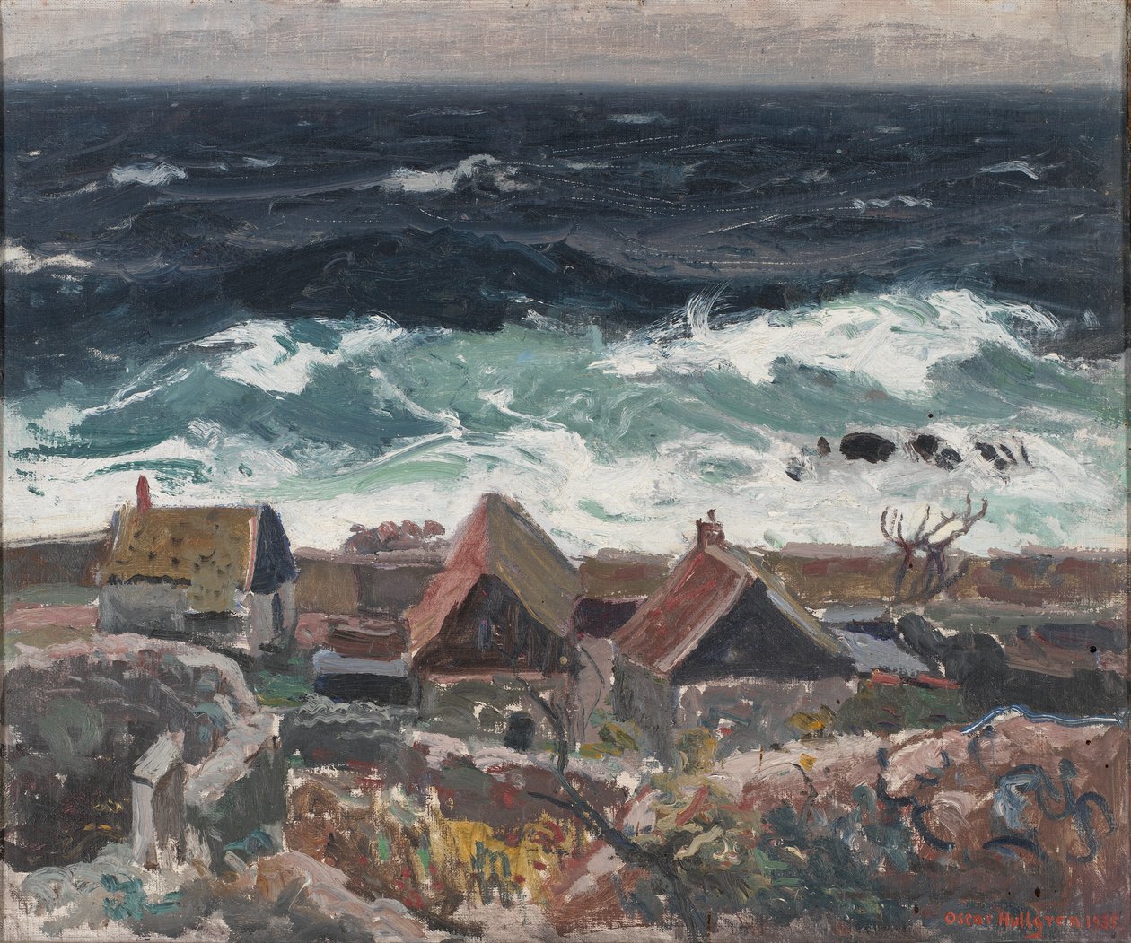 A tenger Christiansø közelében alkotó: Oscar Hullgren