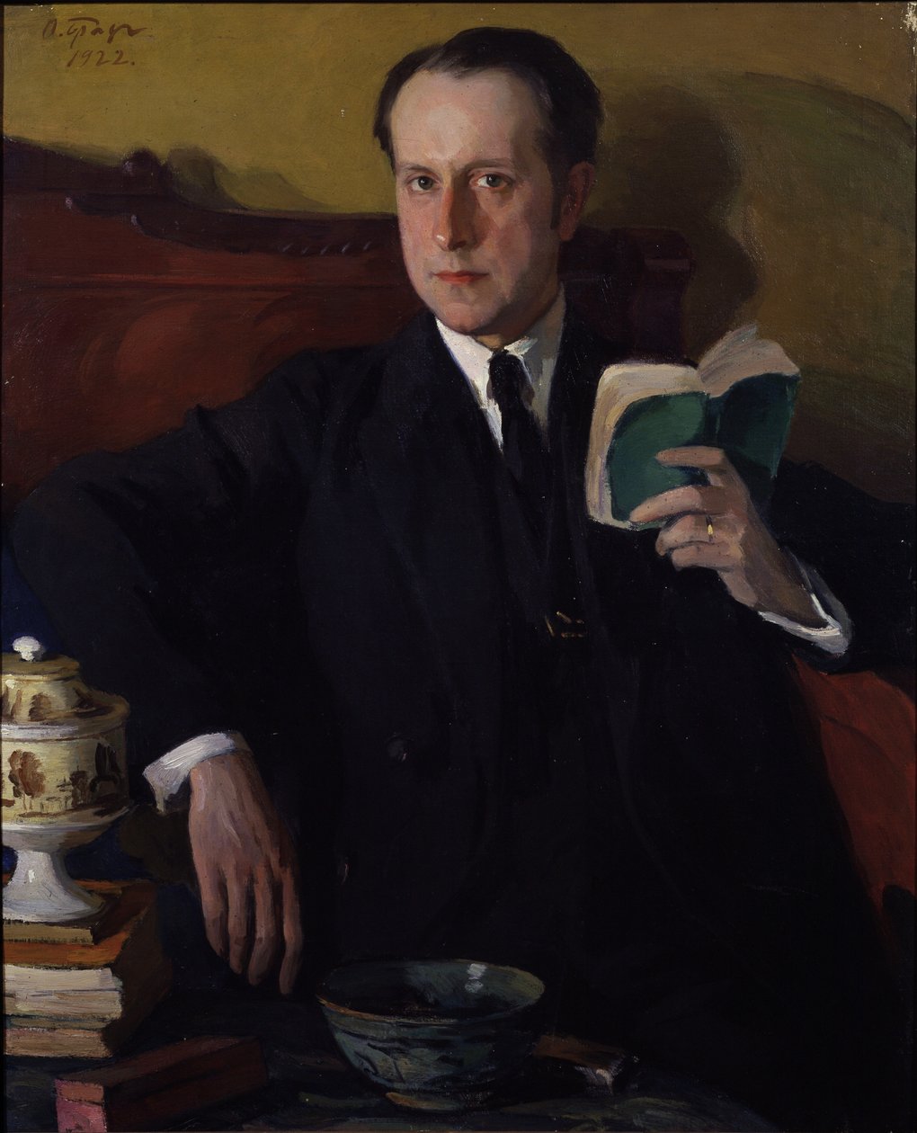Mstislav Dobuzhinsky portréja, 1922 alkotó: Osip Emmanuilovich Braz