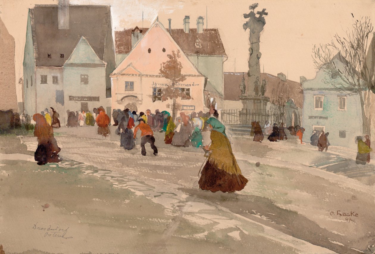Drosendorf alkotó: Oskar Laske