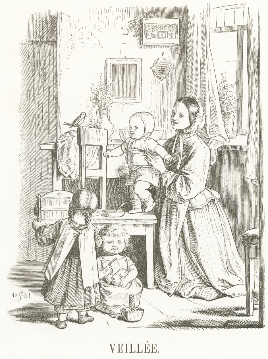 V: Vigilia alkotó: Oskar Pletsch