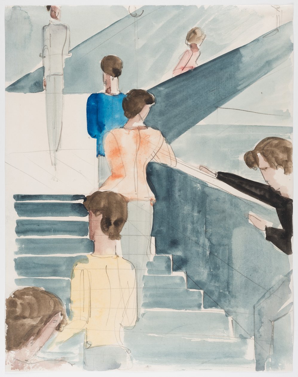 Bauhaus lépcsőház alkotó: Oskar Schlemmer