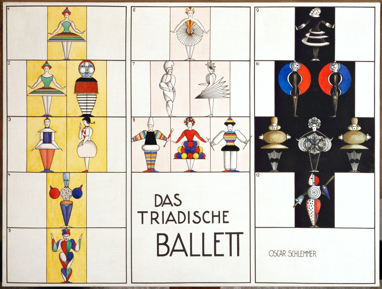  alkotó: Oskar Schlemmer