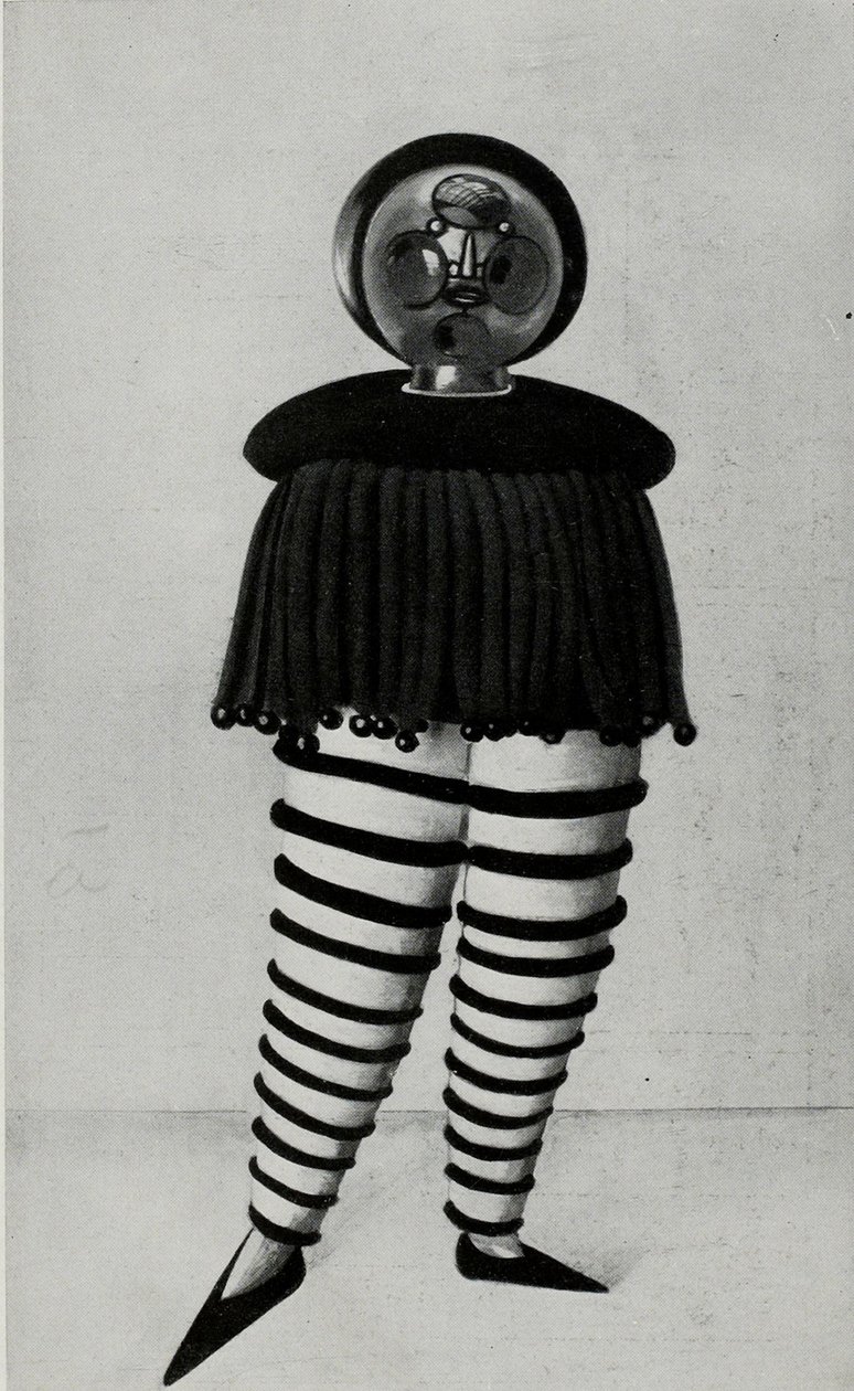 A Bauhaus színpadáról A Bauhaus színpadáról, 1925. alkotó: Oskar Schlemmer