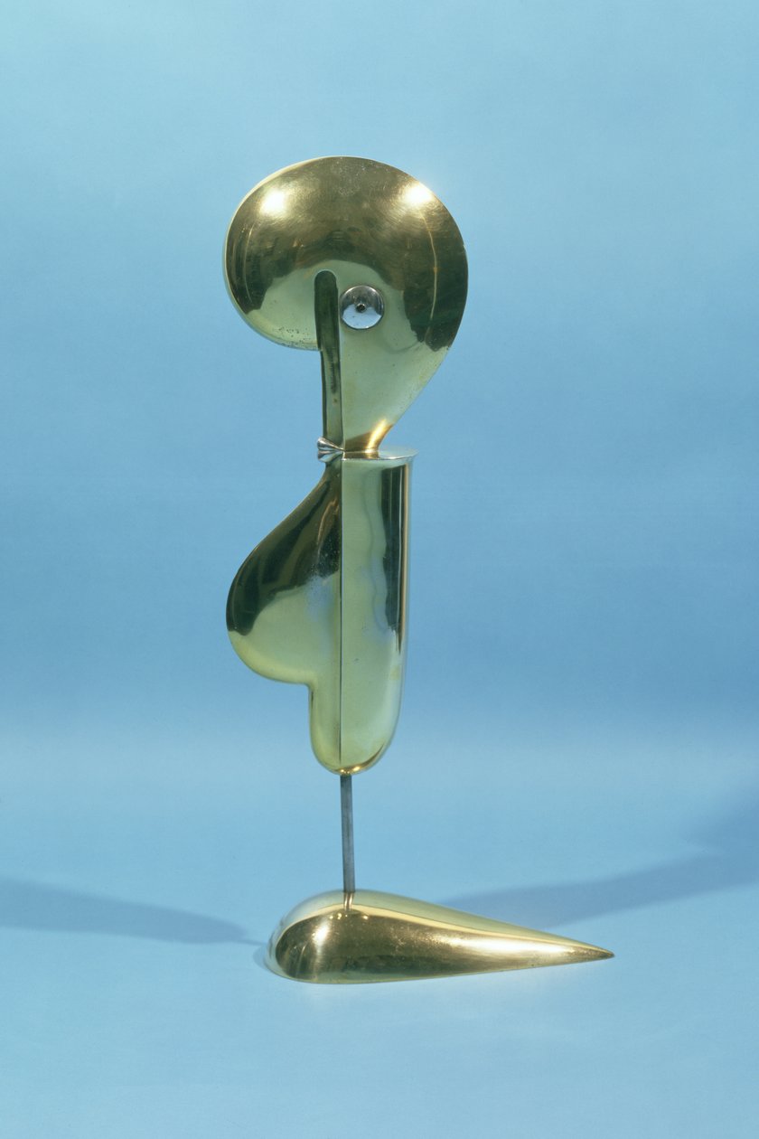 Groteszk absztrakt figura, 1923 (bronz) alkotó: Oskar Schlemmer