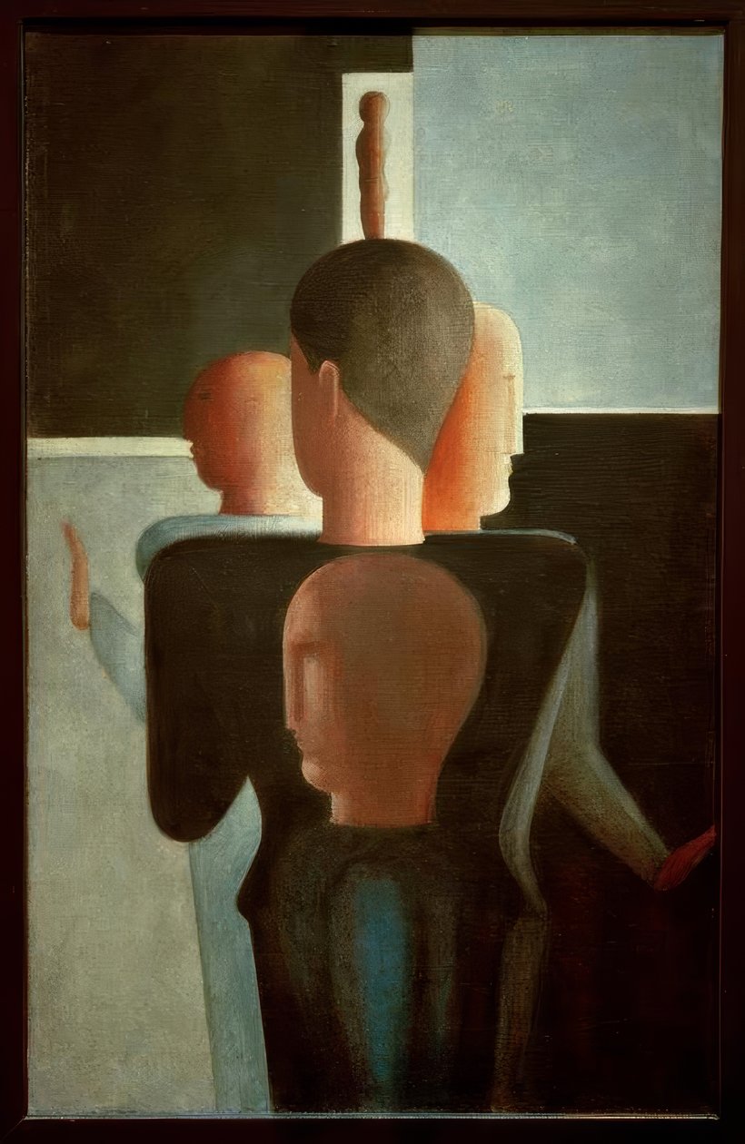 Koncentrikus csoport alkotó: Oskar Schlemmer