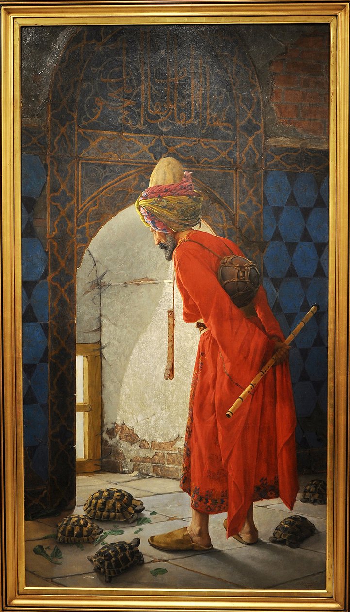 A teknősbékaképző alkotó: Osman Hamdi Bey