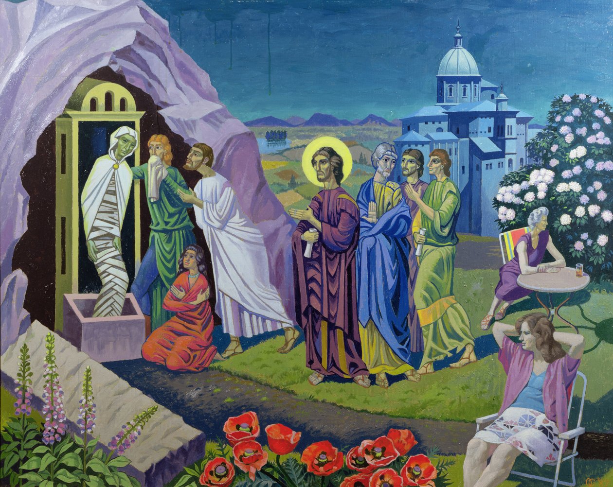 Lázár feltámasztása, 1987 alkotó: Osmund Caine