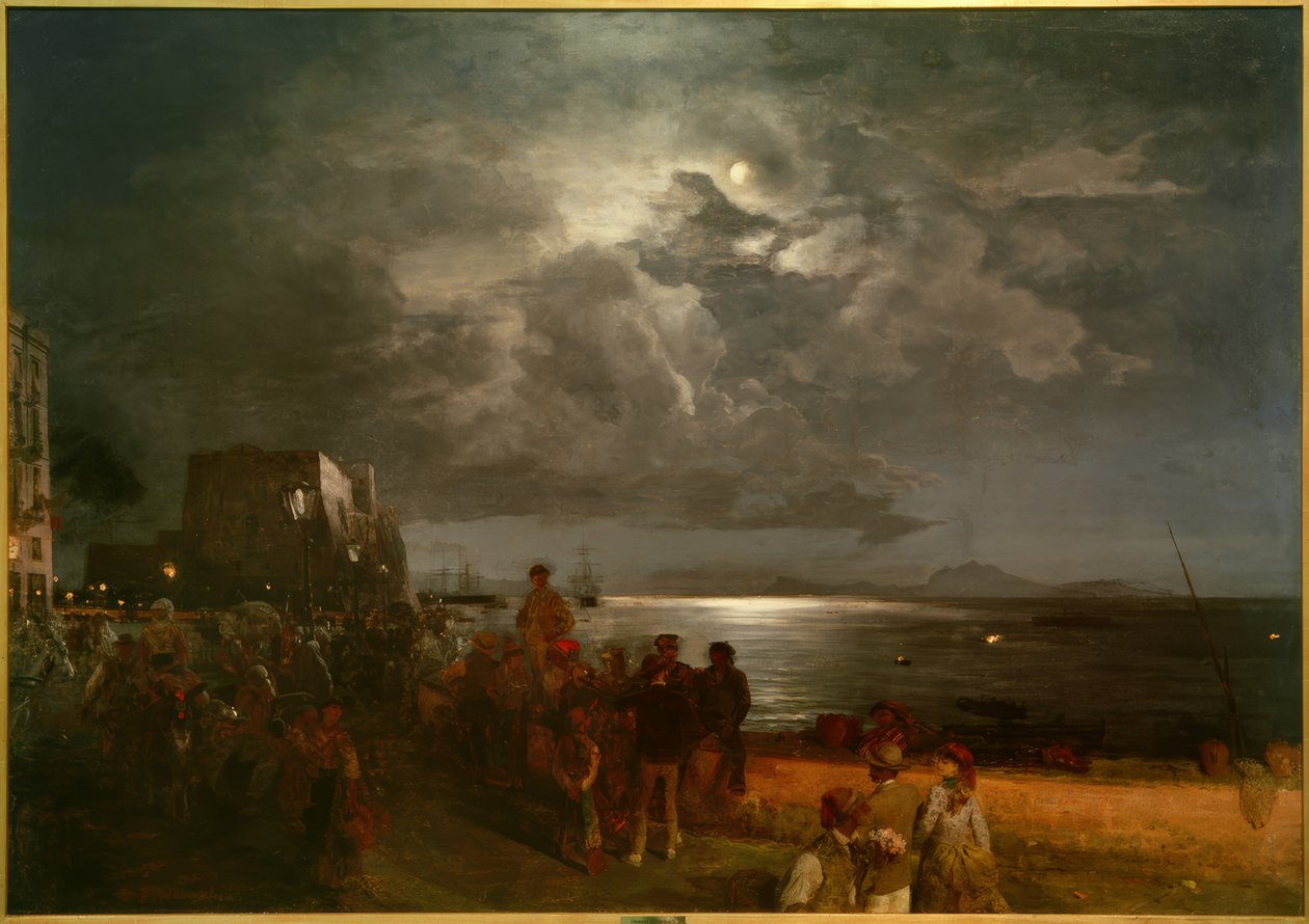 O alkotó: Oswald Achenbach