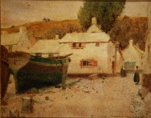 A halászfalu alkotó: Oswald Garside