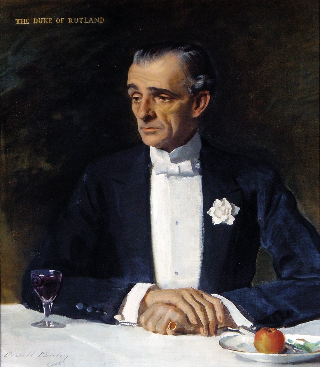John Manners, Rutland 9. hercege alkotó: Oswald Hornby Joseph Birley