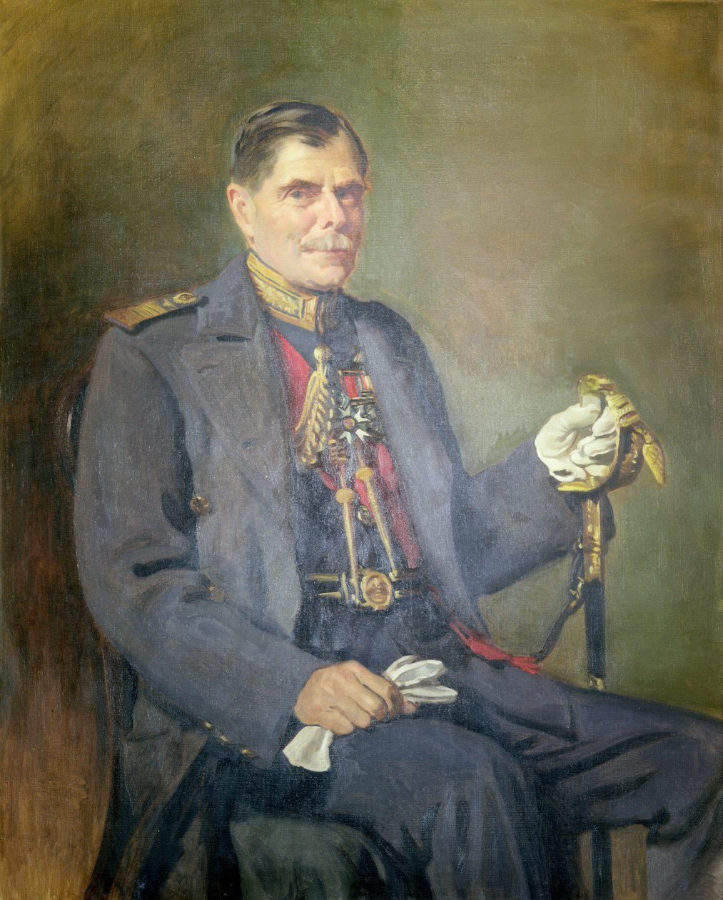 Trenchard vikomt, a légierő marshallja 1919-29 között alkotó: Oswald Hornby Joseph Birley