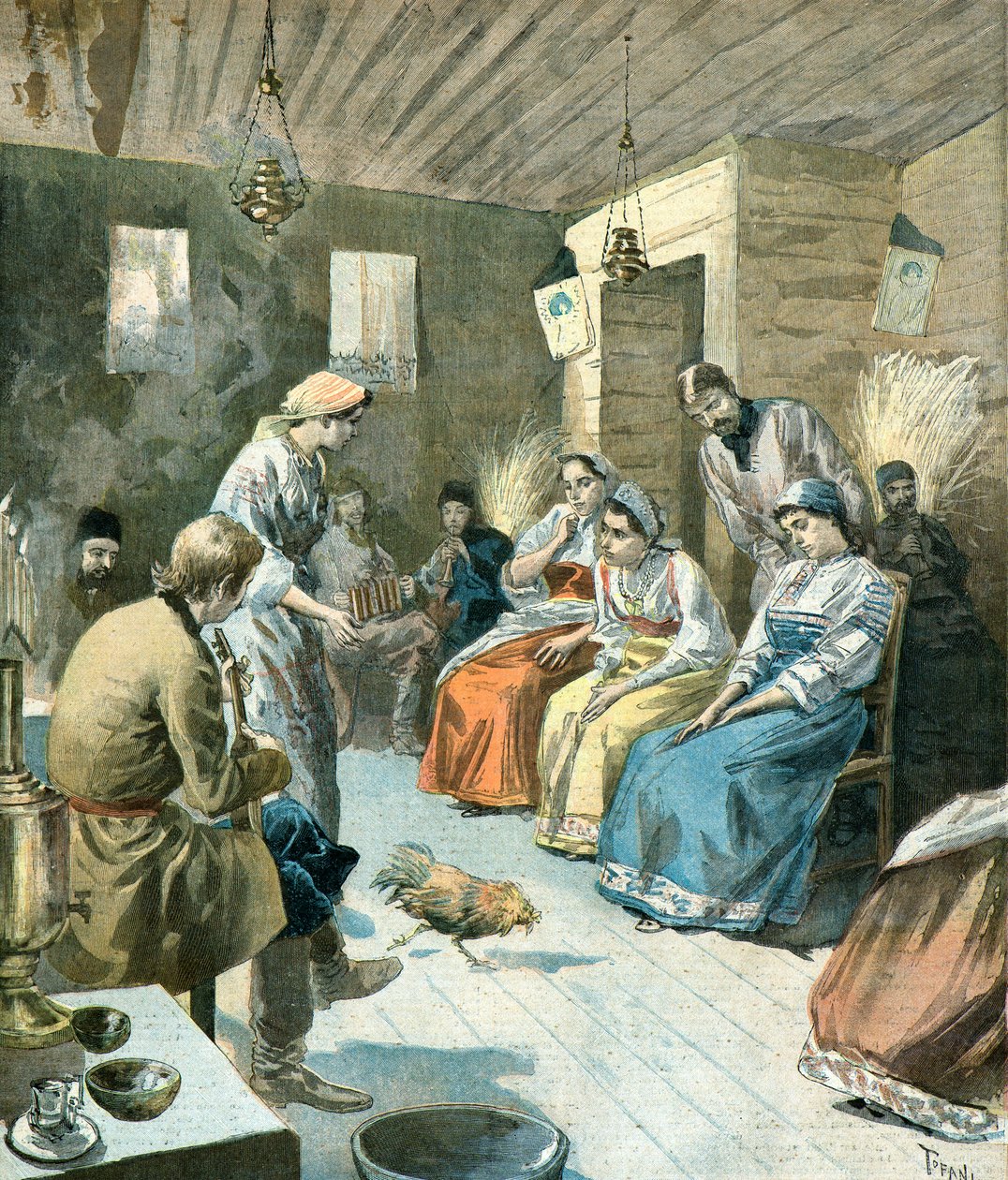 Karácsony Oroszországban alkotó: Oswaldo Tofani