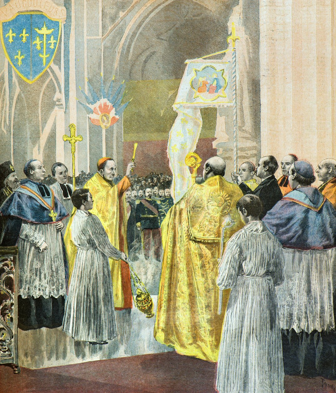 Egyházi tiszteletadás Jeanne d