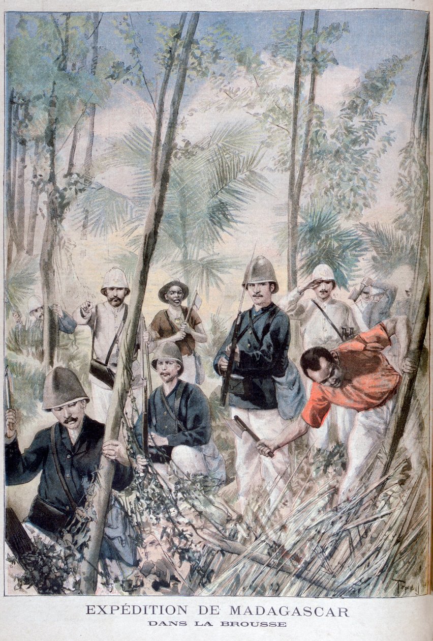 Madagaszkári expedíció, 1895 alkotó: Oswaldo Tofani