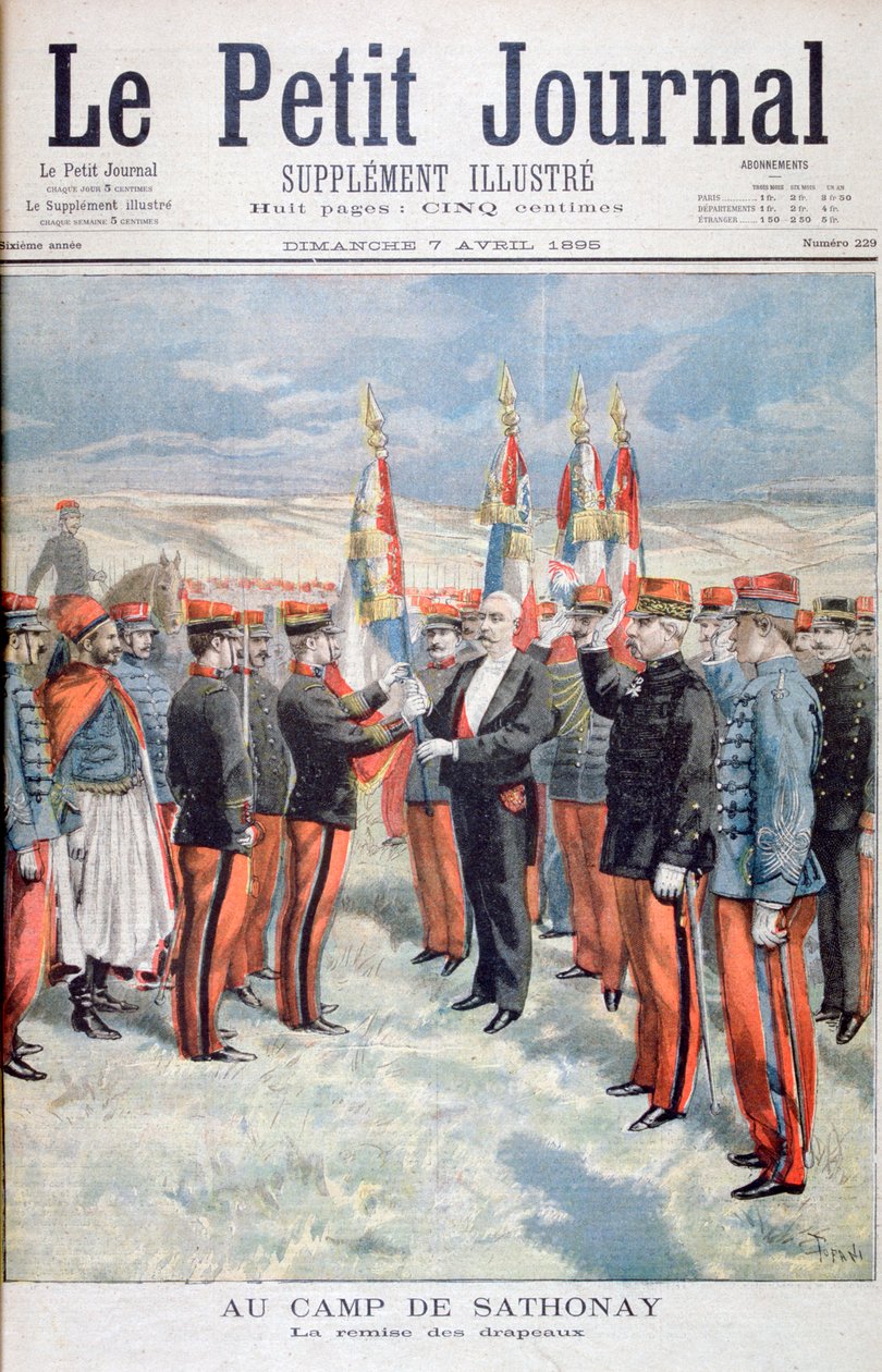 A színek bemutatása, Sathonay-Camp, 1895 alkotó: Oswaldo Tofani