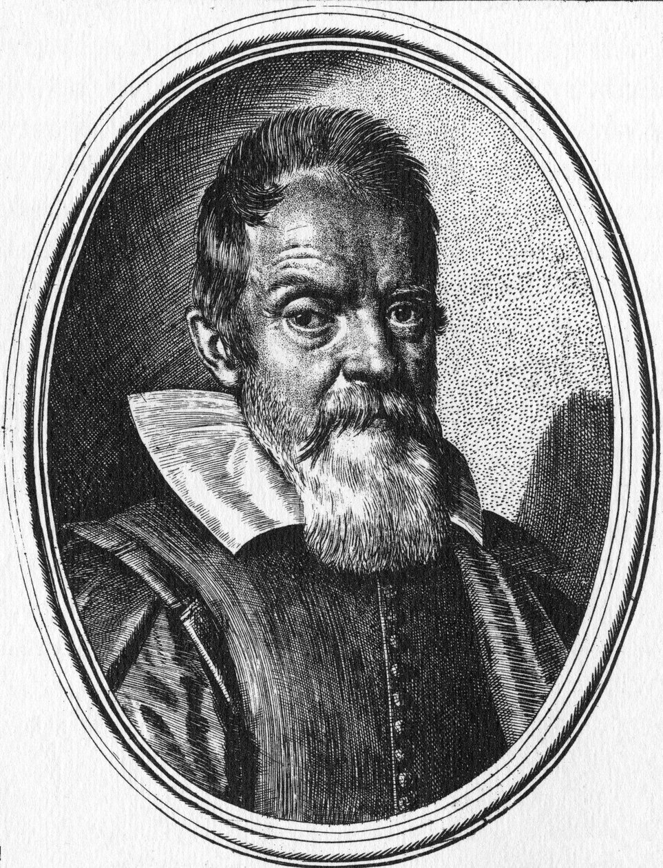 Galileo Galilei (metszet) alkotó: Ottavio (after) Leoni