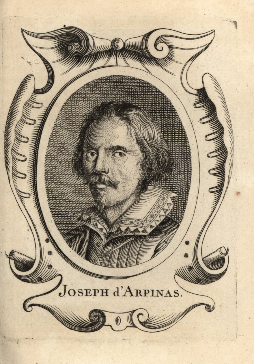 Giuseppe Cesari olasz manierista festő. alkotó: Ottavio (after) Leoni