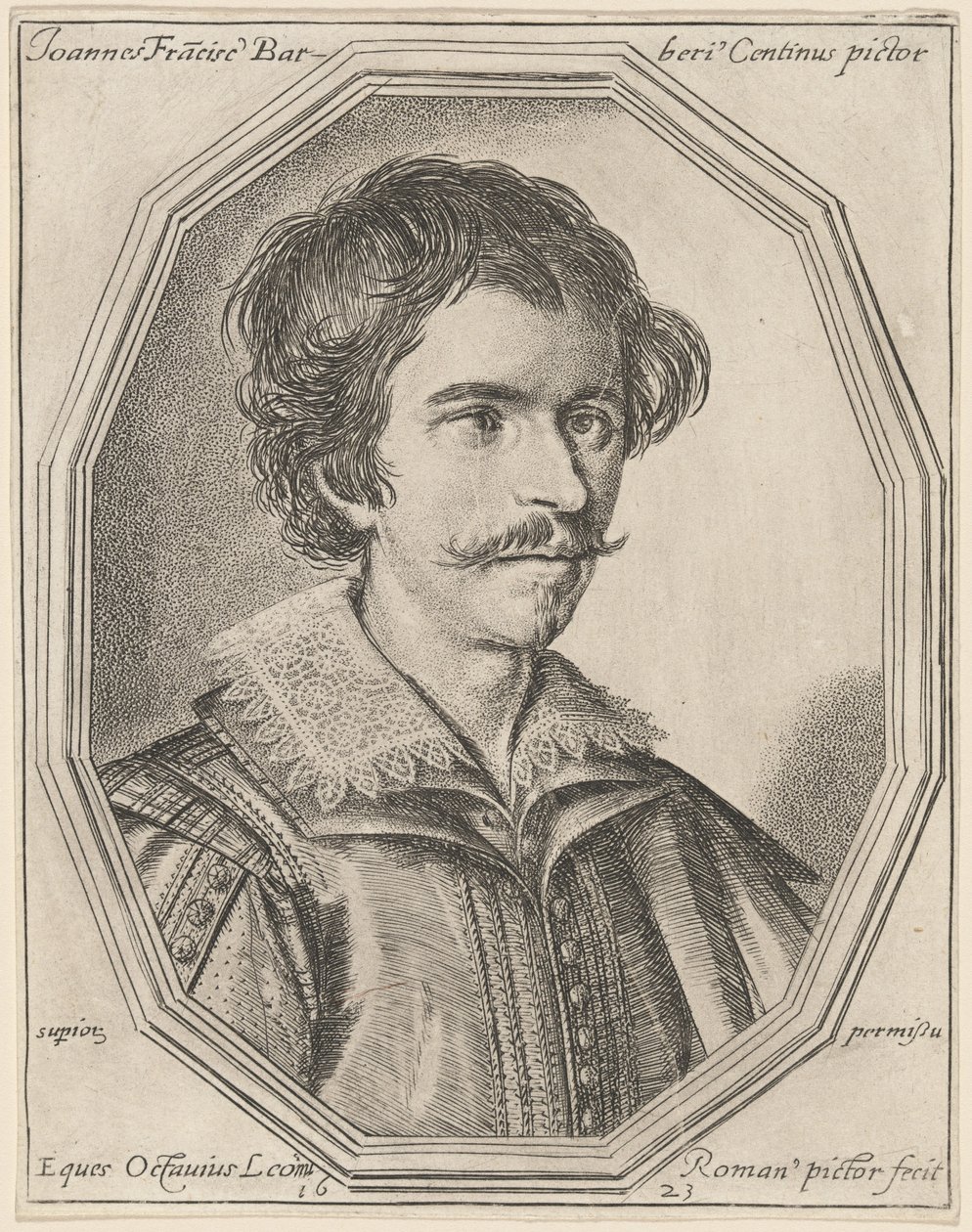 Giovanni Francesco Barbieri, Guercinónak hívják alkotó: Ottavio Leoni