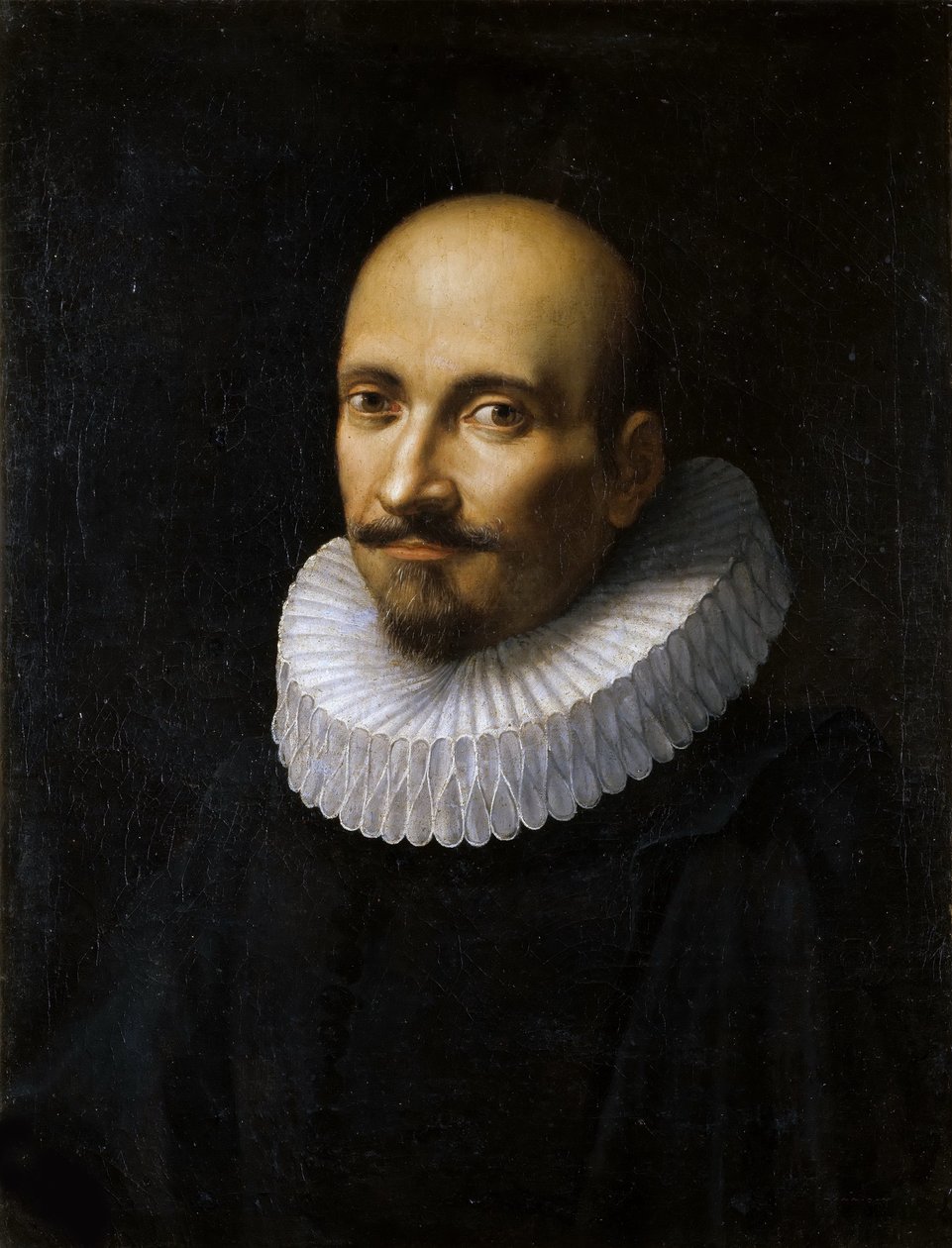 Marcello Provenzale portréja 1575-1639, 17. század első harmada. alkotó: Ottavio Maria Leoni