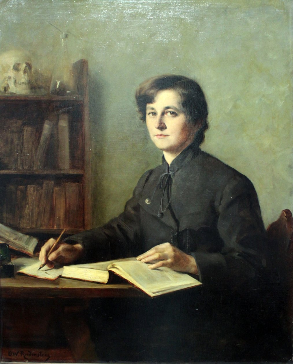 Elisabeth Winterhalter portréja alkotó: Ottilie Roederstein