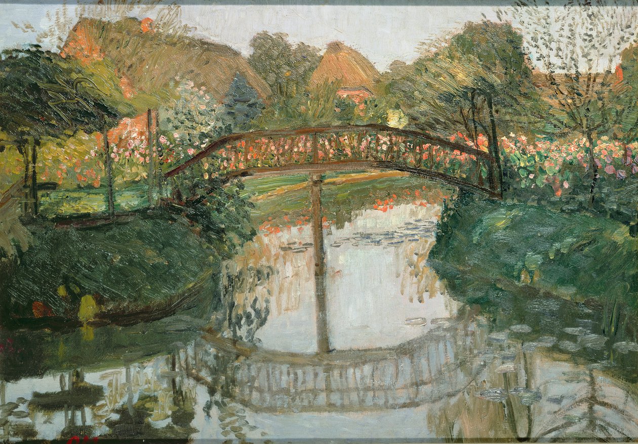 Tanyasi kertek, 1908 alkotó: Otto Modersohn