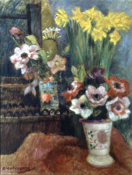 Virágcsendélet, 1928 alkotó: Otto Modersohn